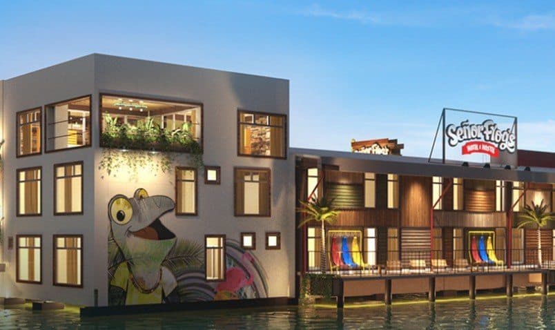 Construyen Señor Frog's Hotel y Hostel de Cancún sin autorización de impacto ambiental y lo clausuran