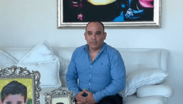 Reaparece Alberto Millar en videograbación; pide que la justicia sea pareja con todos