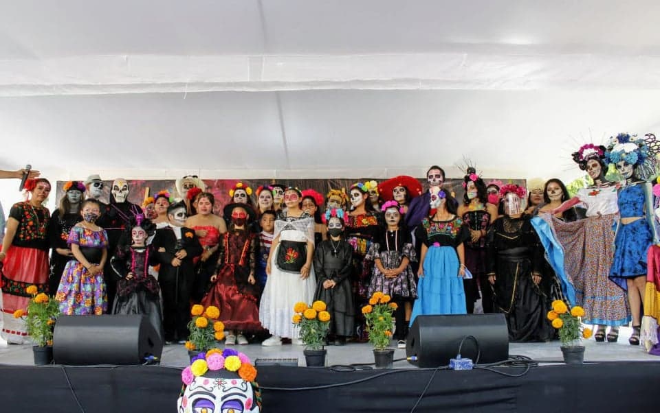 UNA FIESTA DE COLOR Y ALEGRÍA PARA RECORDAR A QUIENES YA NO ESTÁN CON NOSOTROS, VIVIÓ COYOACÁN 