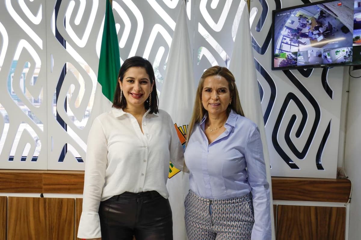 Se reúnen Lili Campos y Estefanía Mercado, trabajarán en coordinación total