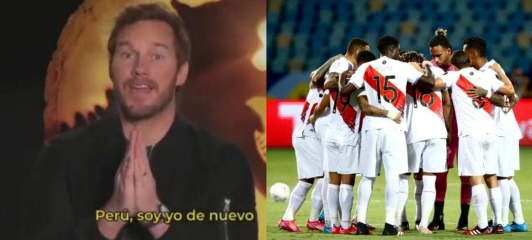 Video: Chris Pratt apoya a la selección de futbol de Perú para que llegue a Qatar 2022