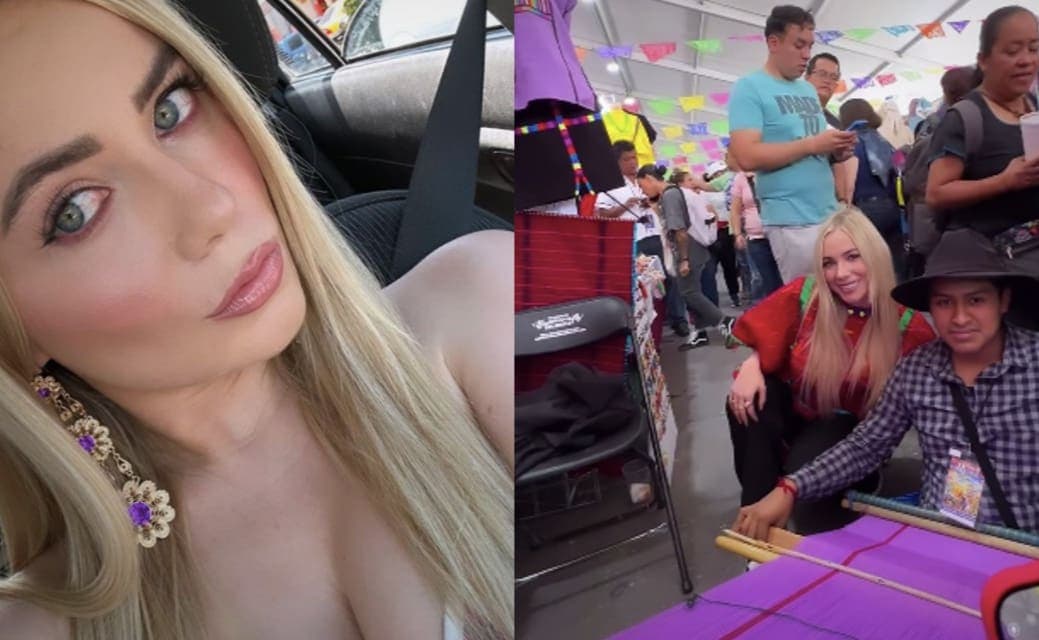 VIDEO: Tunden a influencer por tomarse fotos con ropa artesanal y no comprarla