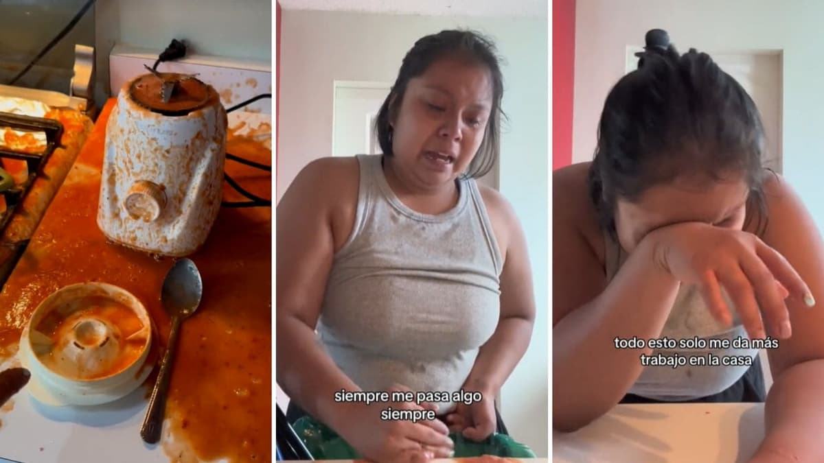 Mujer se quiebra y llora desesperada por ser ama de casa: "estoy muy harta" (Video)