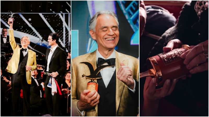 Video: Viña del Mar reconoce a Andrea Bocelli con la primera Gaviota de Oro grabada en braille