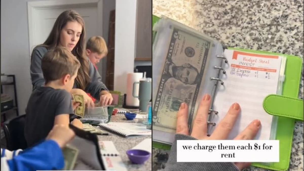 Critican a padres por 'cobrar alquiler' a sus hijos de seis y nueve años