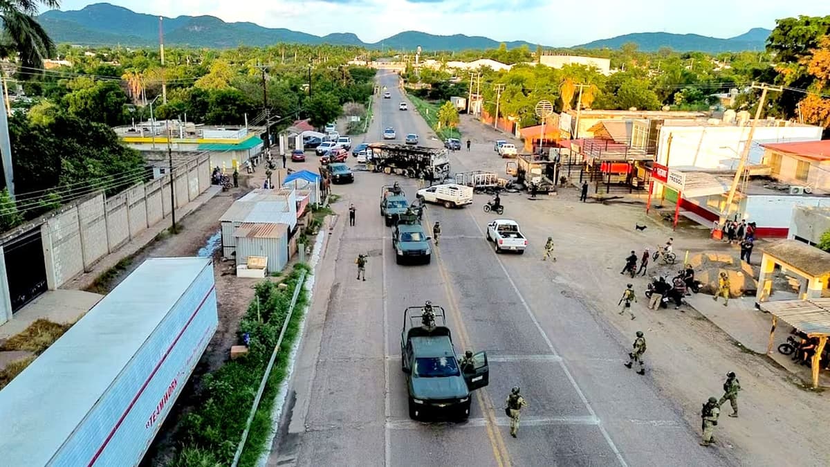 Video: ¡Arde Culiacán! Continúa bajo fuego de grupos armados por tercer día consecutivo