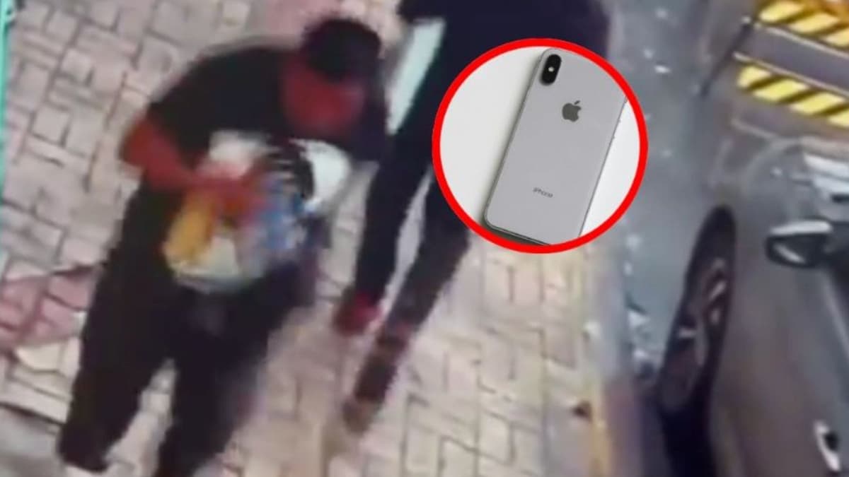 Video: Hombre ingresa a iglesia y se roba un celular; al salir se persigna
