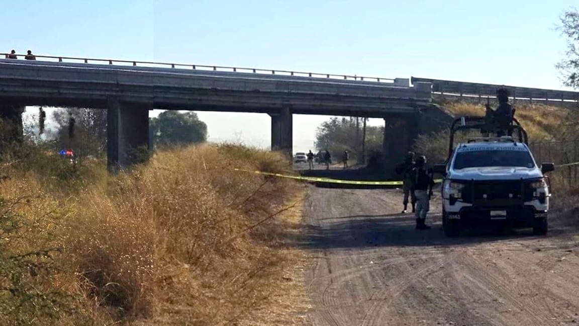 Dejan tres cuerpos, dos colgados, en puente de Salamanca, Guanajuato