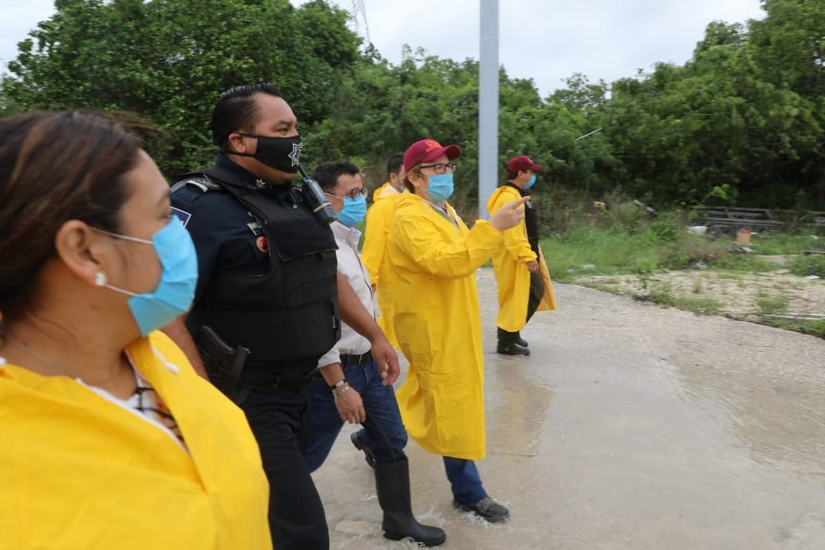 Reacción inmediata del gobierno de Solidaridad ante intensas lluvias