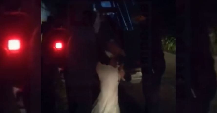 VIDEO: Descubre que su novio le fue infiel en plena boda, se arma trifulca y termina detenida