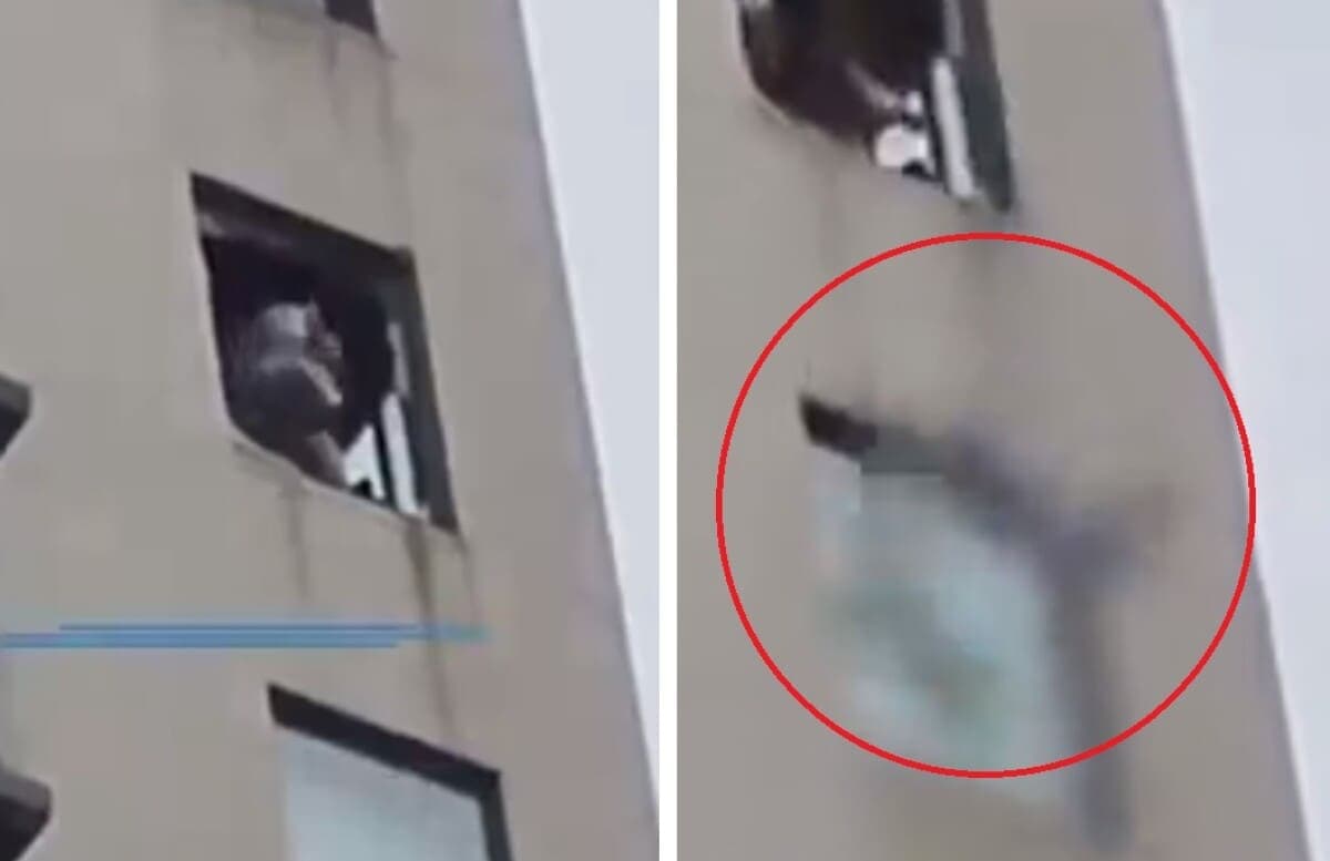 Madre lanza a su hijo desde el piso 22 durante pelea familiar, bomberos rescatan a otro de sus hijos