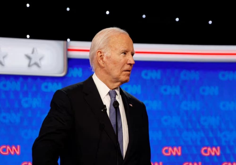 Joe Biden asoma la posibilidad de retirar su candidatura presidencial