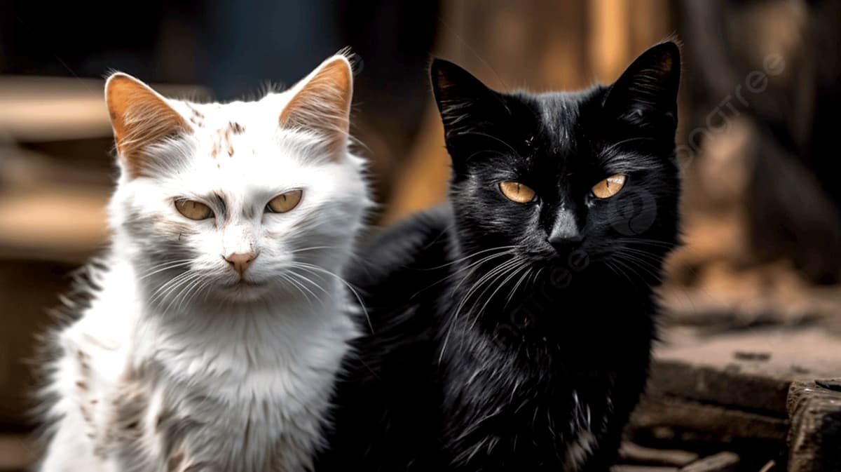 Alertan a no dar en adopción gatos negros y blancos en octubre ante supersticiones de temporada