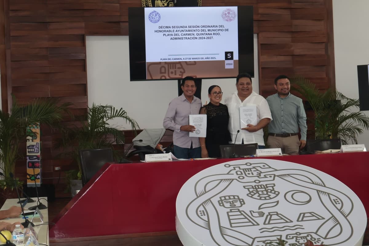 Propone Orlando Muñoz mejorar condiciones laborales de la policía en Playa del Carmen