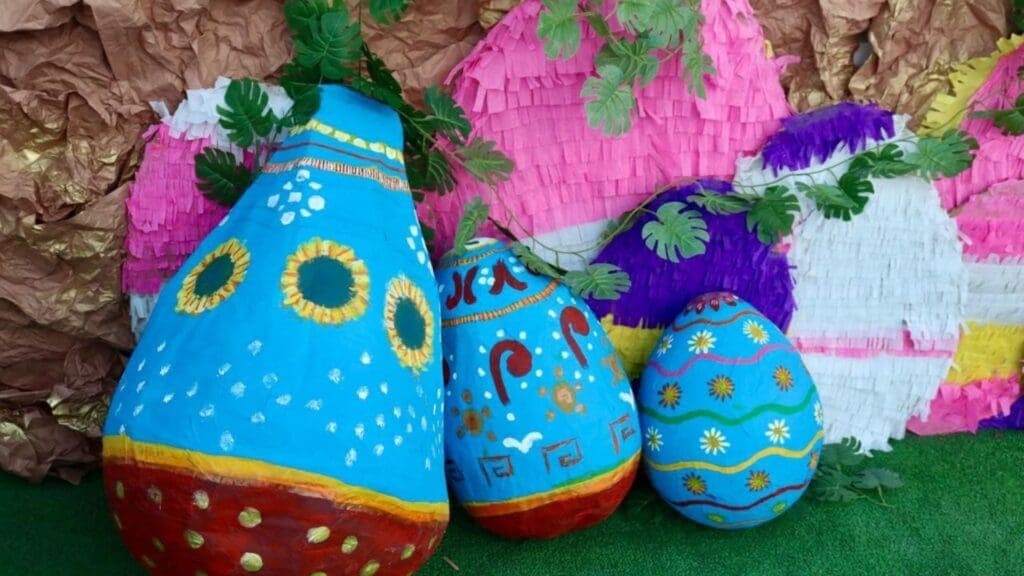 Un éxito, la “Búsqueda de Huevos de Pascua” en Playa del Carmen