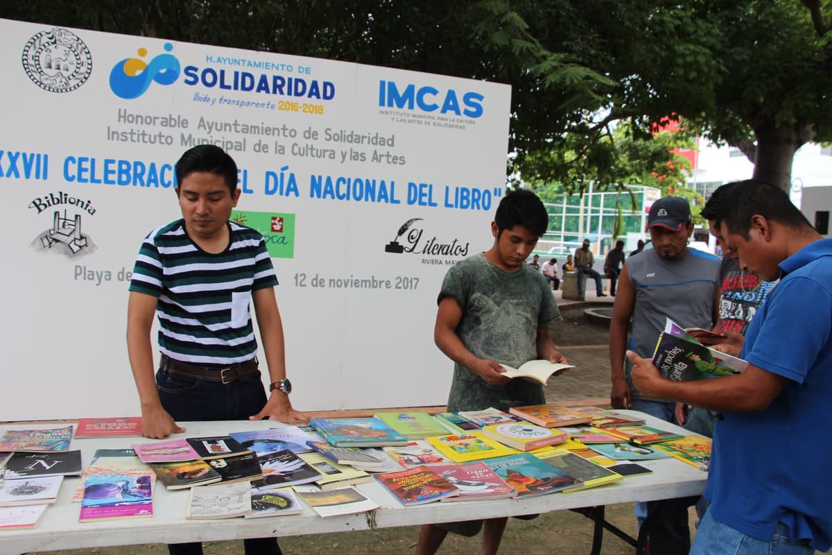 Convocan a libromaniacos playenses y foráneos a un evento por el Día Nacional del Libro
