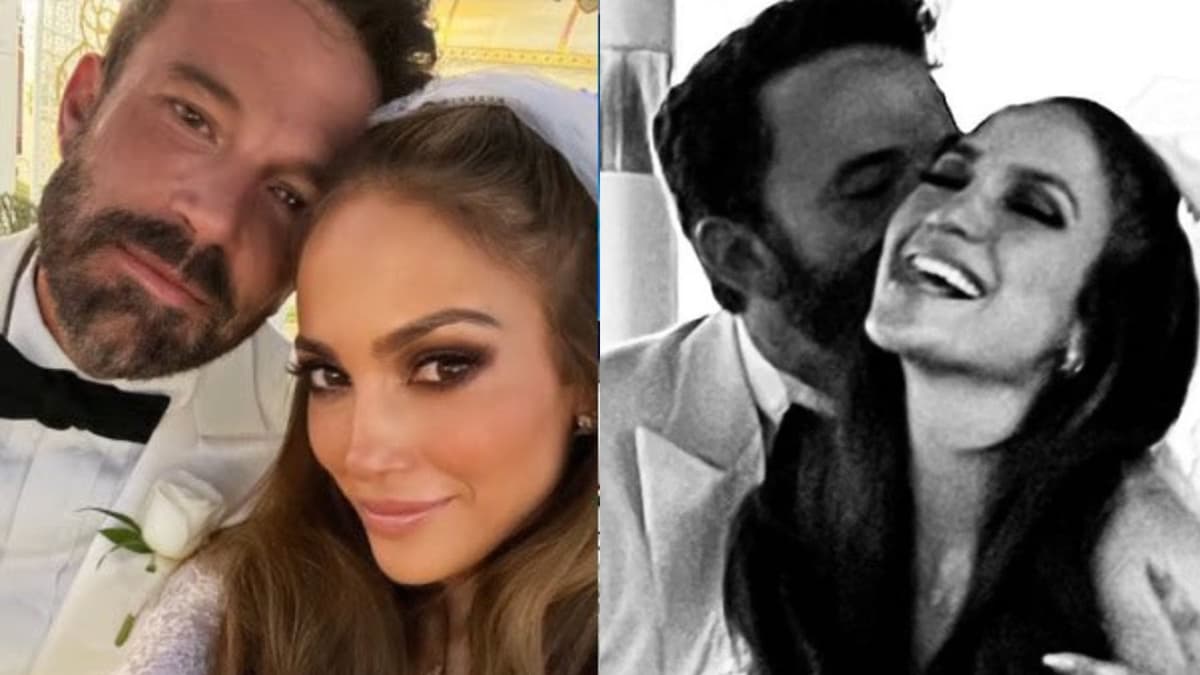 ¡Viva el amor! JLo y Ben Affleck se casan en Las Vegas