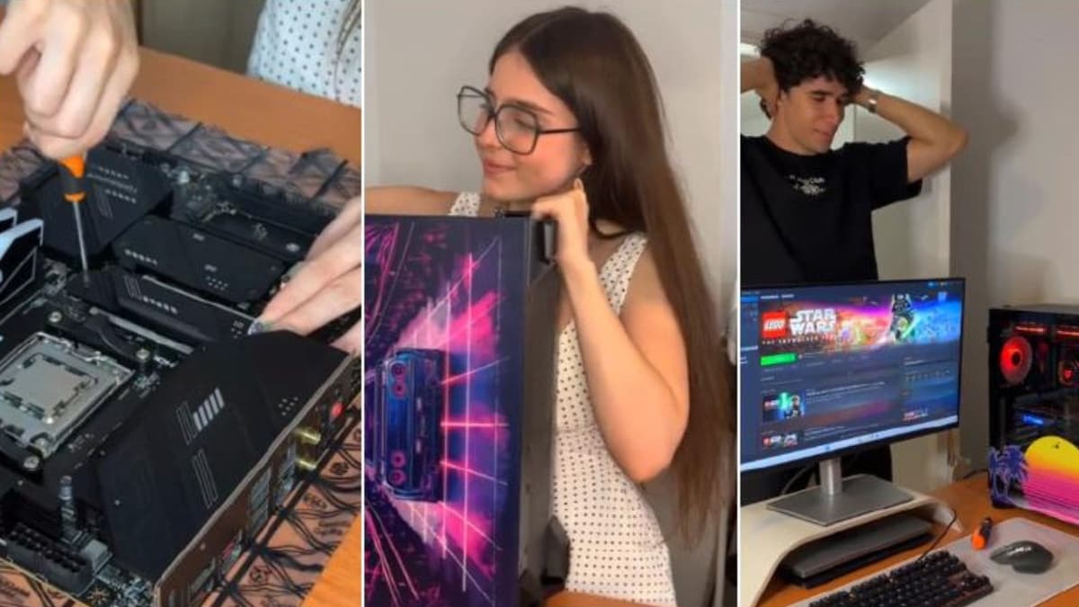 Video: Influencer Roro Bueno sorprende a internautas al construir una PC gamer para su novio