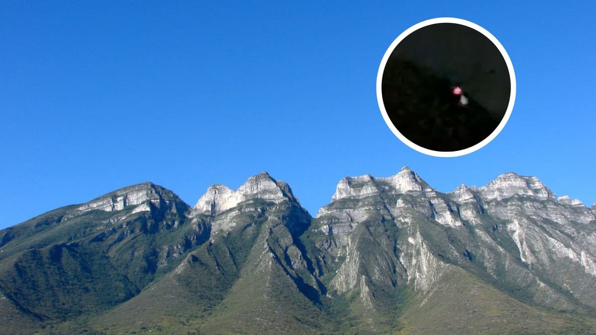 Video: Misteriosas luces en el Cerro de las Mitras, en Monterrey causan intriga entre los regios, ¿es un ovni?