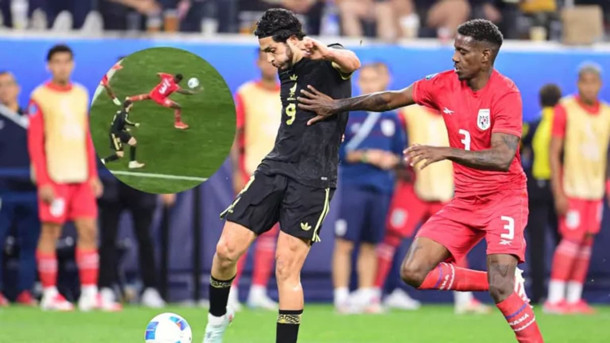 Internautas acusan a futbolista de Panamá de amañar la final contra México tras provocar el penal