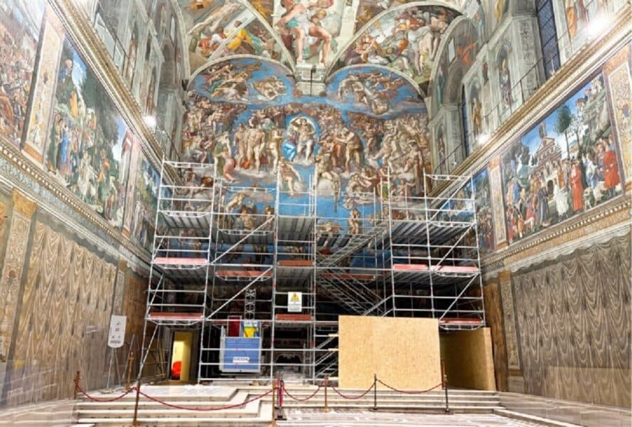 Vaticano anuncia restauración de la obra "El Juicio Final" de Miguel Ángel en la Capilla Sixtina