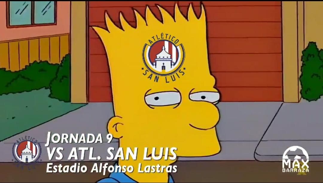 Video: Recrean calendario del Necaxa en Liga Mx usando a ¡Los Simpson!