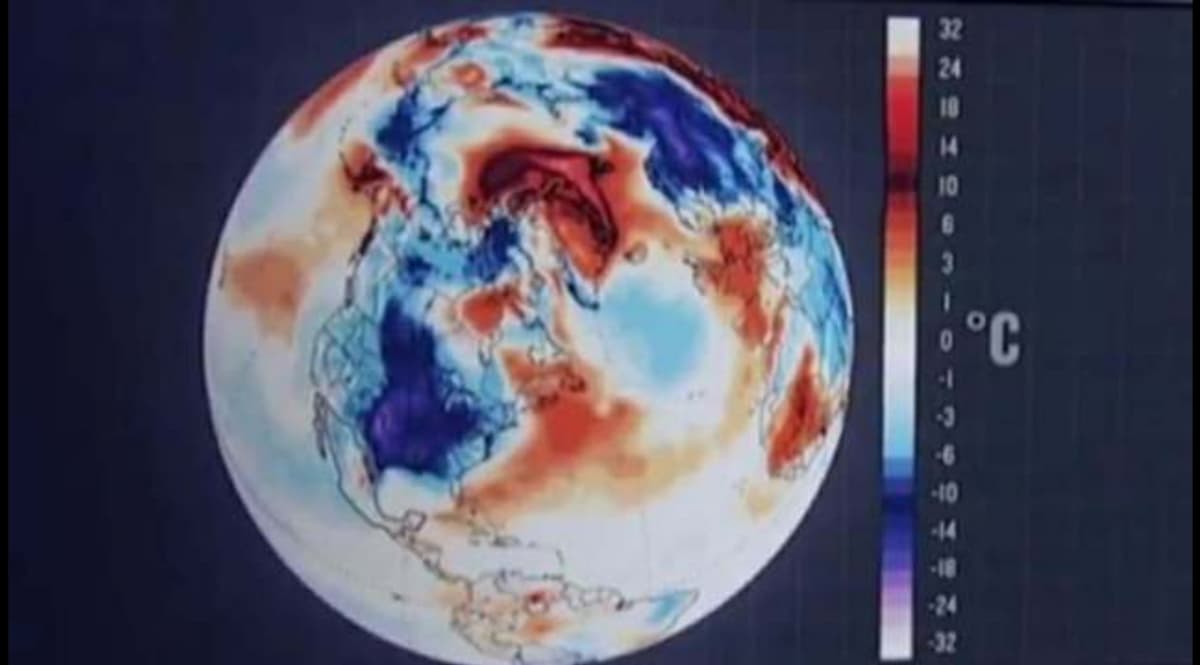 Groenlandia caliente y América congelada: histórica inversión de temperaturas en la Tierra