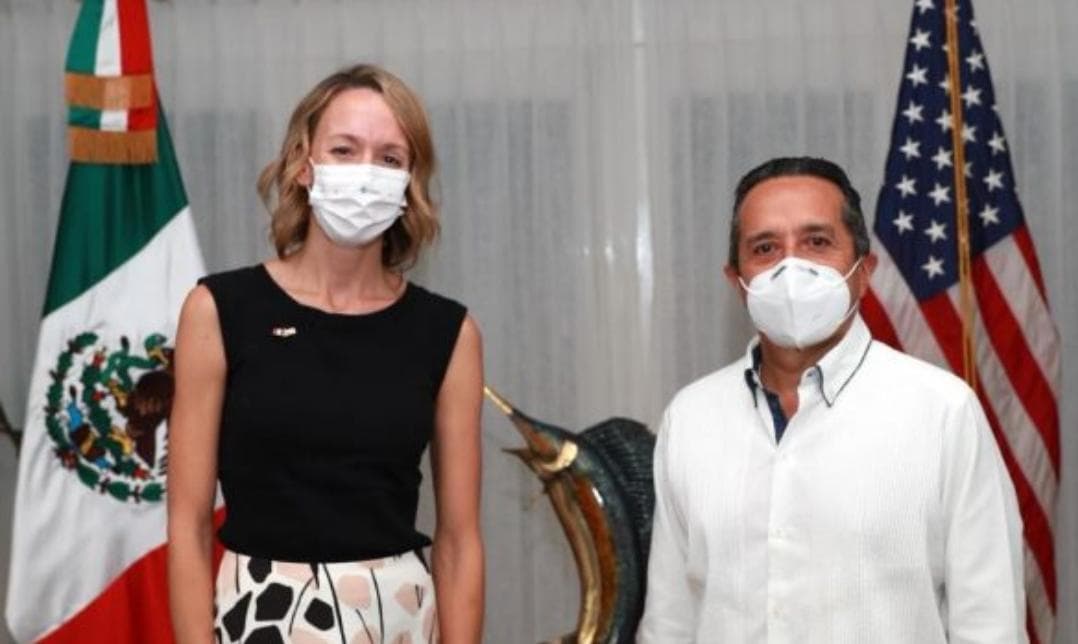Destaca cónsul de EU medidas tomadas en Q. Roo para cuidar a los viajeros
