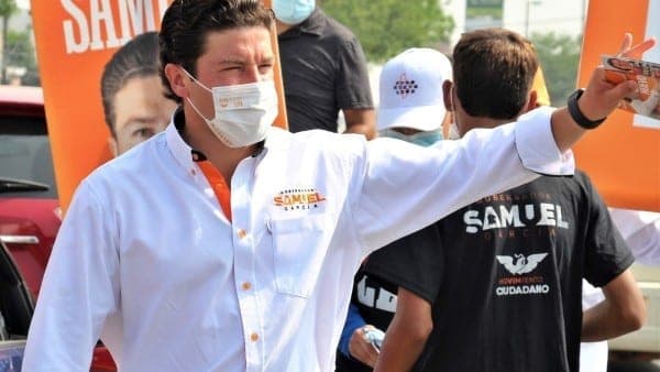 Contra todo pronostico, Samuel García se ubica en primer lugar en encuesta de Nuevo León