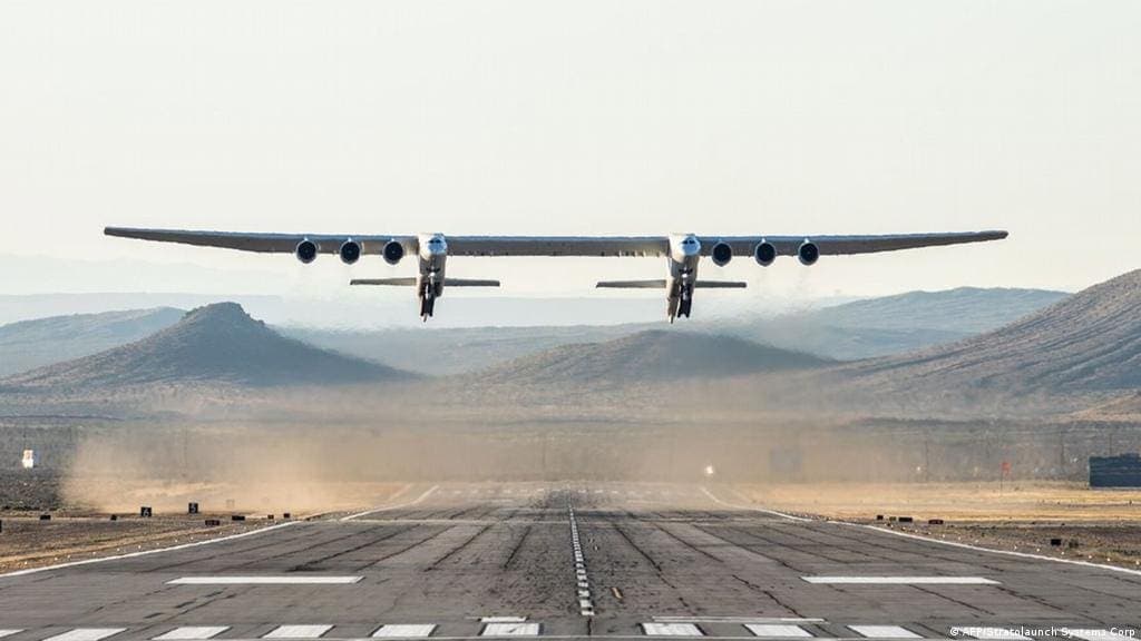 VIDEO: El avión más grande del mundo realiza con éxito su cuarto vuelo de prueba
