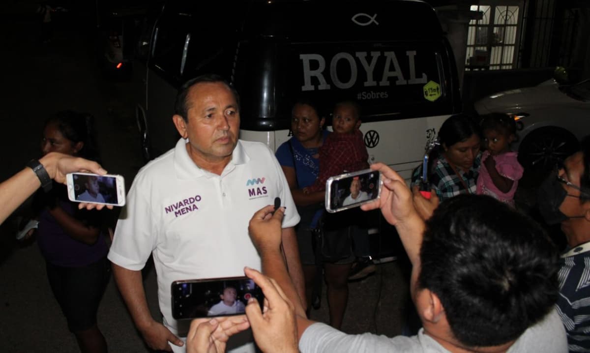 De ganar las elecciones, reorientará Nivardo Mena el Presupuesto del Estado