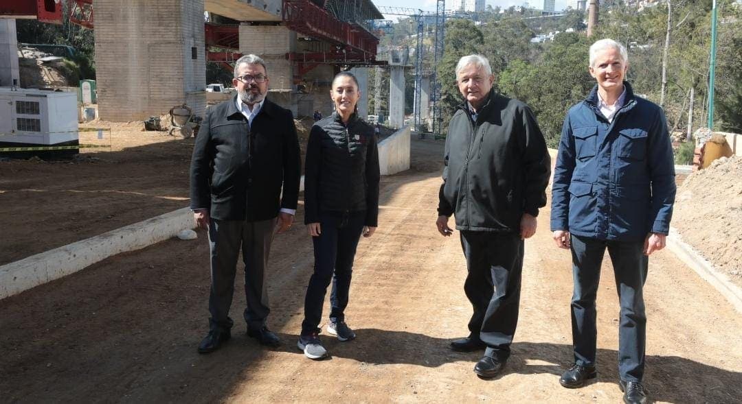 Asegura AMLO que tren Toluca-Cdmx estará listo en diciembre de 2023