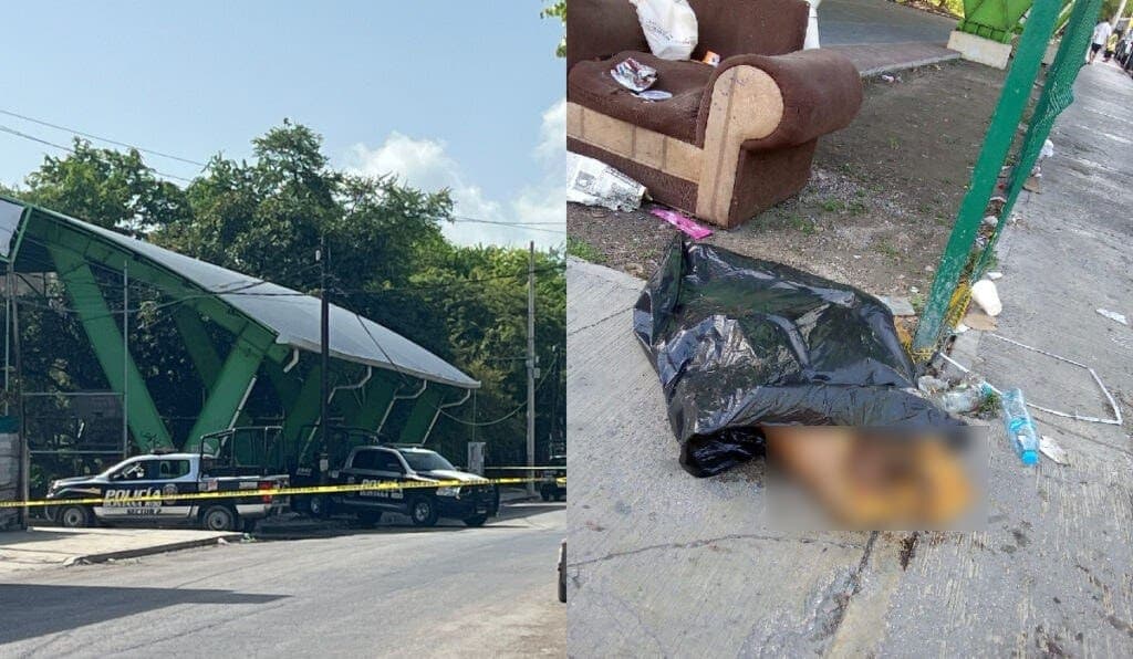 Hallan una bolsa con restos humanos en las inmediaciones del parque La Rehoyada de Cancún