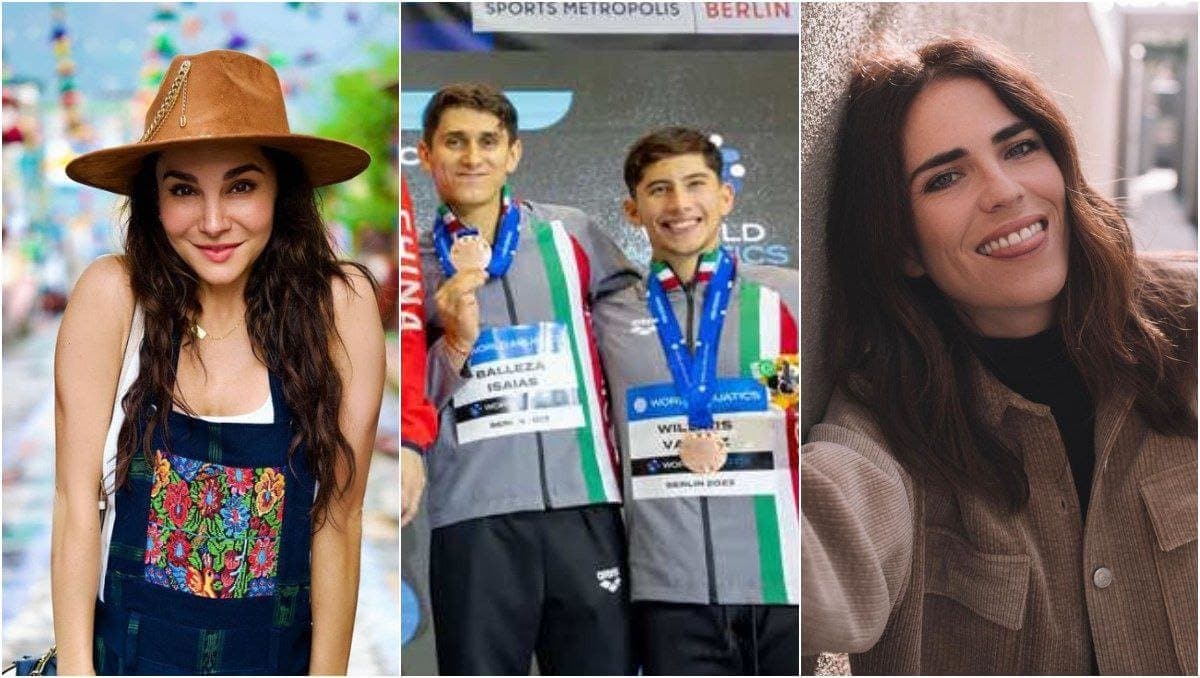 Martha Higareda y Karla Souza financian a clavadistas mexicanos Diego Balleza y Randal Williars