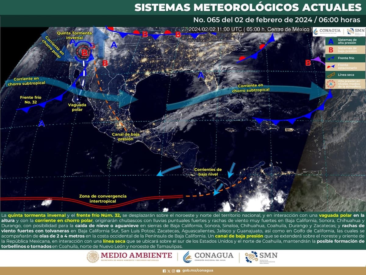 Seguirá el clima fresco en la Península de Yucatán
