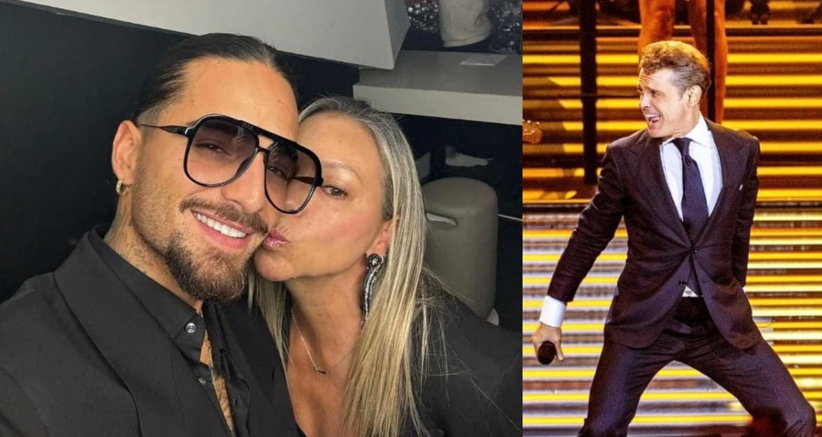 Video: Maluma lleva a su madre al concierto de Luis Miguel en Colombia