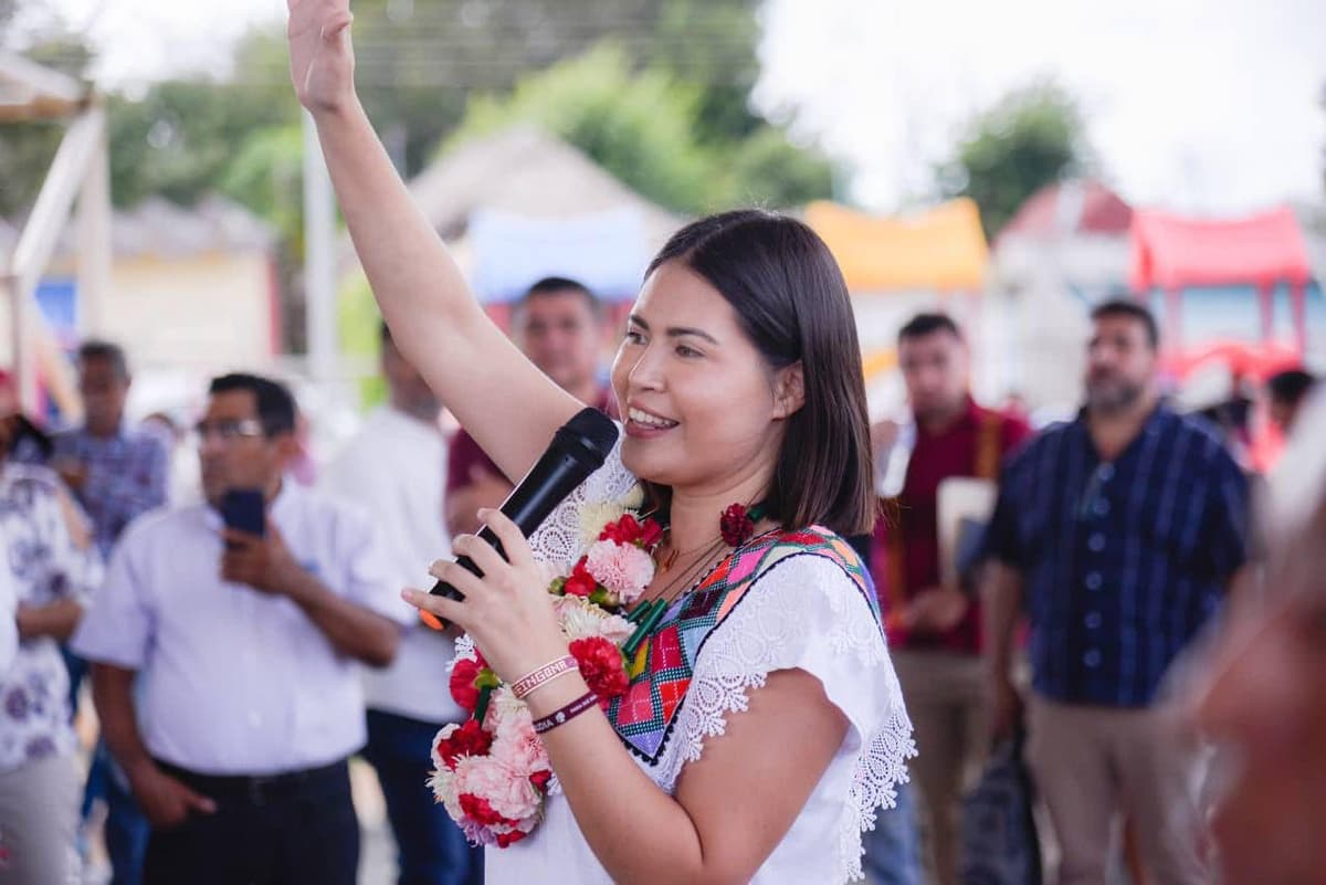 Anahí González, ratificada por la Sala Xalapa para el Senado en representación indígena