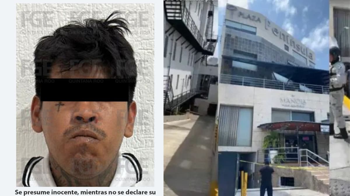 Fiscalía captura al quinto implicado en asesinato ocurrido en Plaza Península el 9 de abril en Cancún