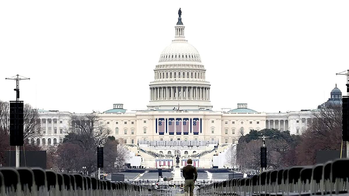 Vigilarán más de 25 mil agentes la toma de posesión de Donald Trump este lunes