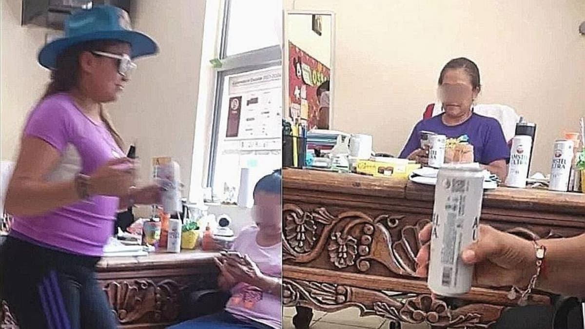 Video: Maestras son despedidas por beber cerveza dentro de un kínder en Campeche