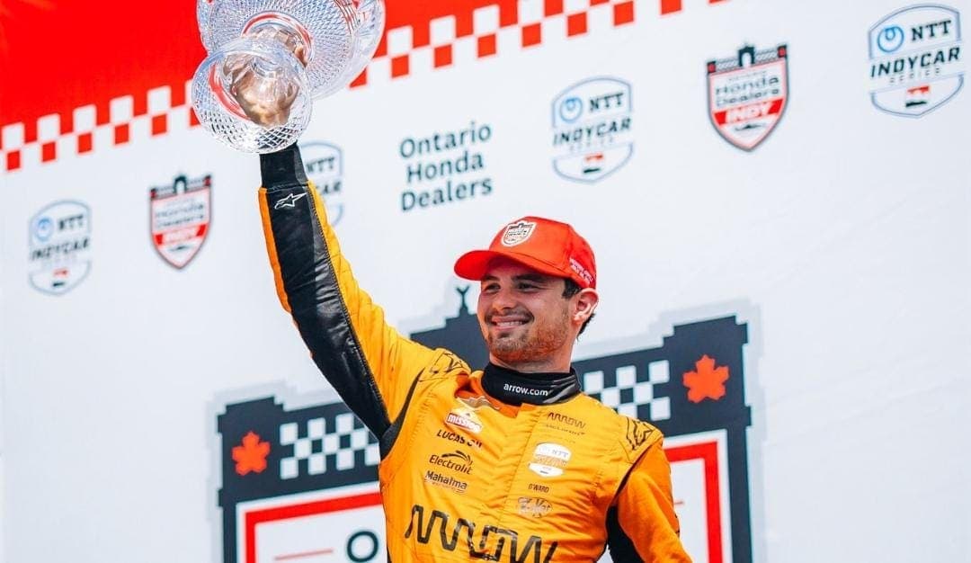 Piloto mexicano Patricio O'Ward gana el Gran Premio de Toronto en la IndyCar