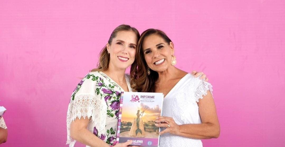 Mara Lezama acude a informes de alcaldes de Lázaro Cárdenas, Isla Mujeres y Puerto Morelos