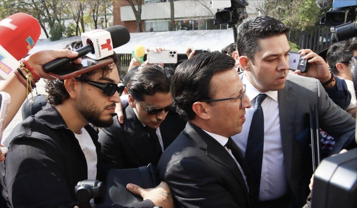 Christian Nodal comparece en el Reclusorio Oriente en CDMX y evita ir a la cárcel