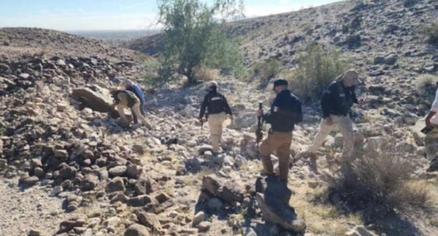 Hallan siete fosas y al menos 14 cuerpos en Mexicali, Baja California